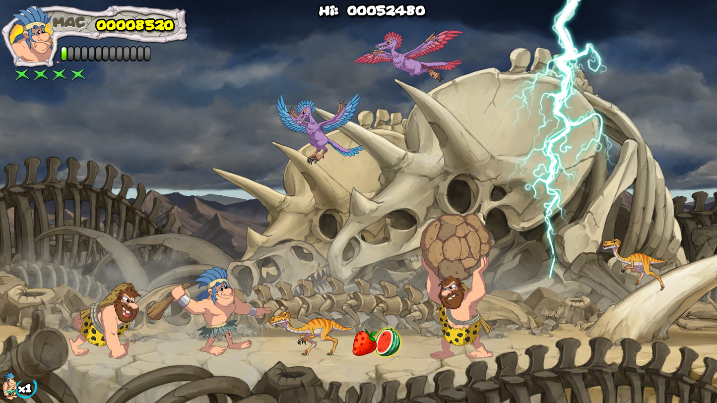 New Joe & Mac Caveman Ninja Playstation 5