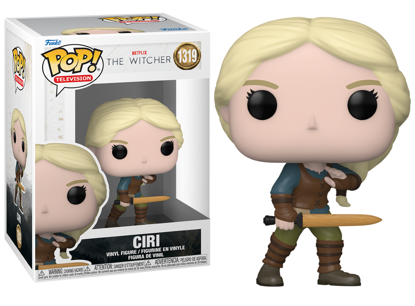 Figurine Funko Pop Netflix The Witcher 1319 Ciri