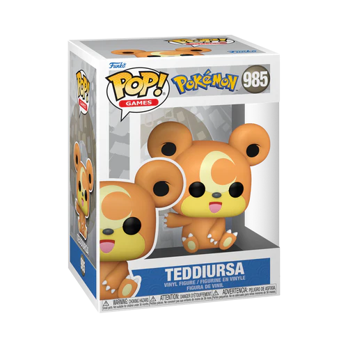 Figurine Funko Pop Pokémon 985 Teddiursa