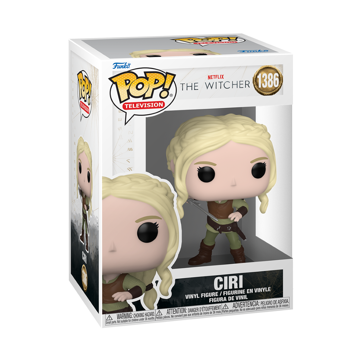 Figurine Funko Pop Netflix The Witcher 1386 Ciri