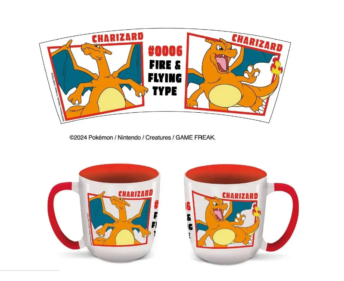 POKEMON - Dracaufeu - Mug Elite Intérieur Coloré - 384ml