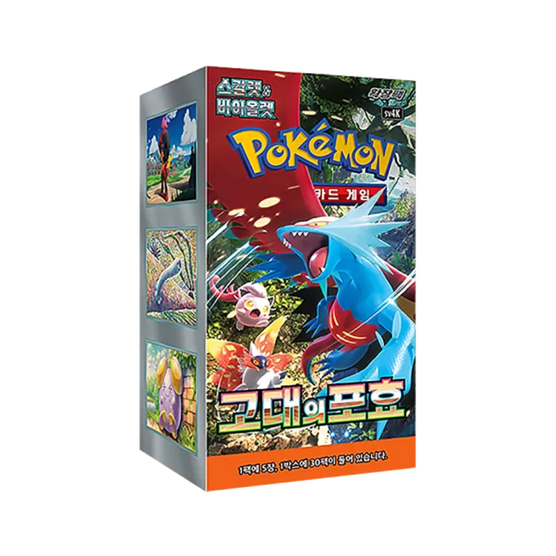 Pokémon : Display x30 Booster SV4K Scarlet & Violet Ancient Roar - KR Coréen