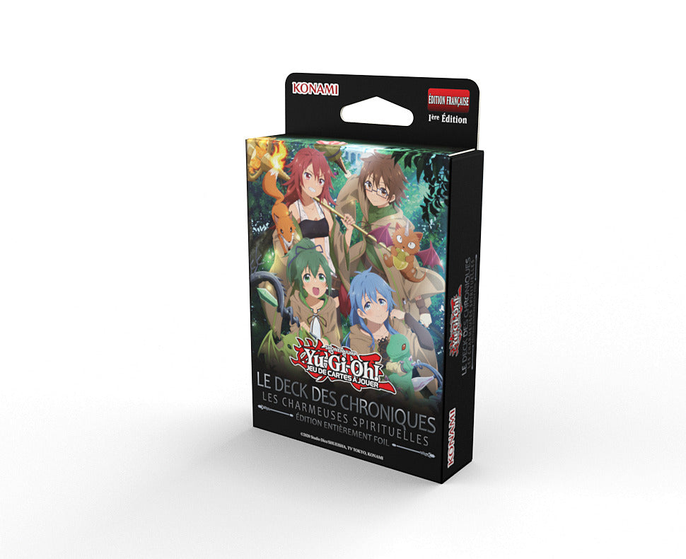 Yu-Gi-Oh! Deck de Structure LE DECK DES CHRONIQUES : Les Charmeuses Spirituelles - Édition entièrement Foil FR