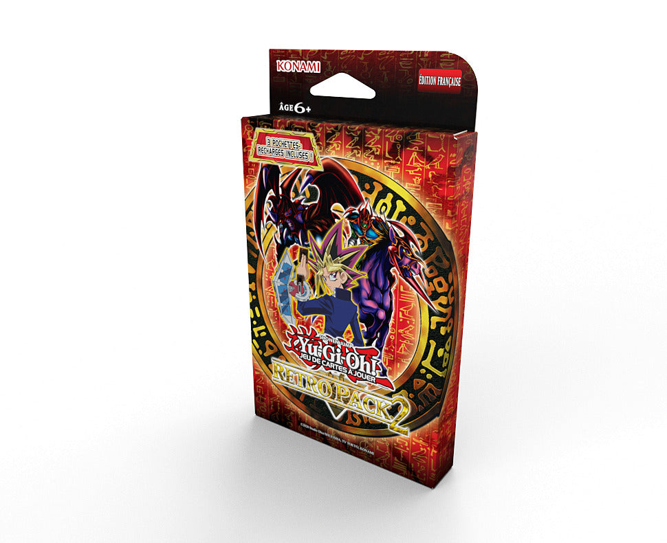 Yu-Gi-Oh! Pack de 3 Boosters Retro Pack 2 de réimpression FR