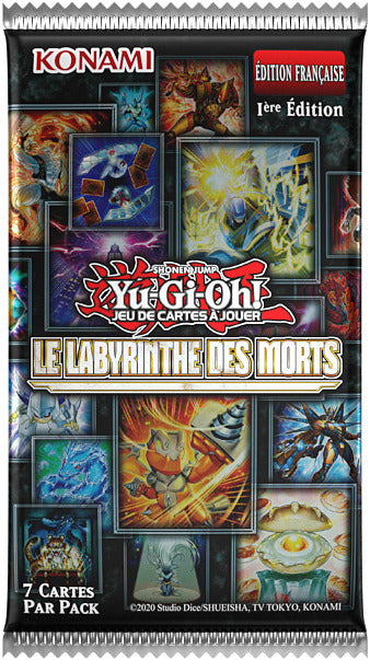 Yu-Gi-Oh! Pack de 3 Boosters Labyrinthe des Morts - FR