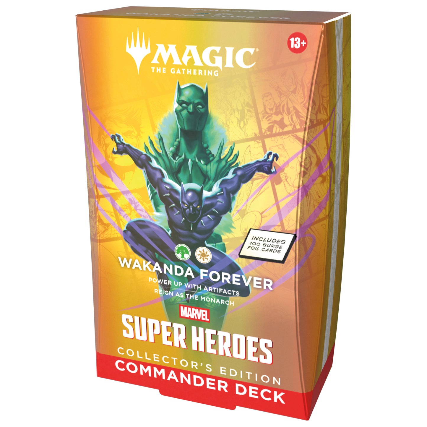 Magic: The Gathering - Collector's Edition Commander Deck Marvel Super Heroes - Wakanda Forever - UK