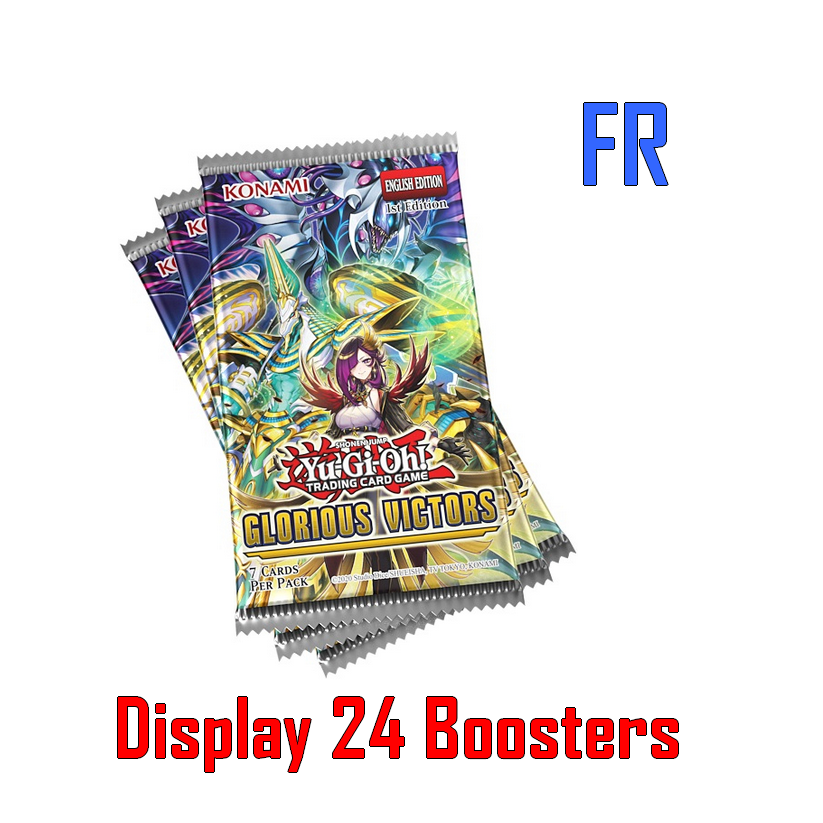 Précommande - Yu-Gi-Oh! Display 24 Boosters Glorious Victors - FR