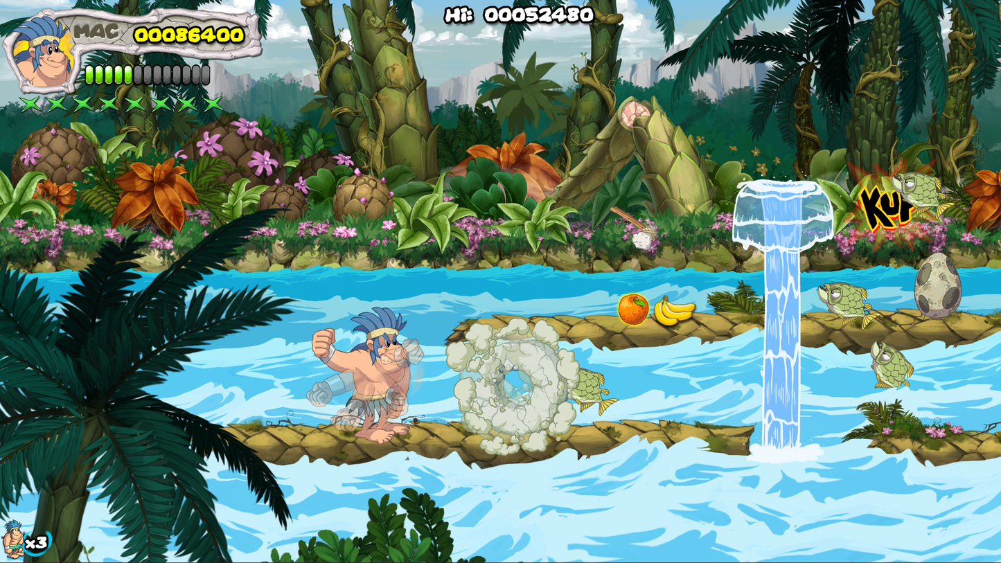 New Joe & Mac Caveman Ninja Playstation 5