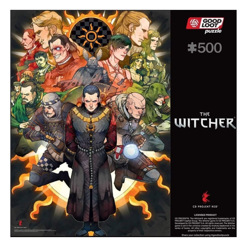 Good Loot Puzzle - The Witcher Nilfgaard 500 pièces
