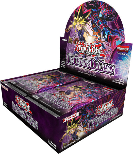 PRECOMMANDE - Yu-Gi-Oh! Display 24 Boosters Chaos Origins - FR