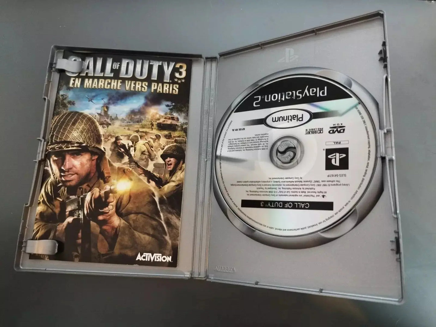 Call of Duty 3 Playstation 2 PAL FR