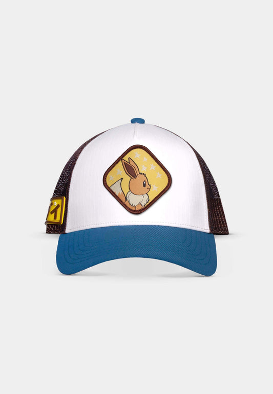 Casquette Pokémon 30 Ans Trucker Ajustable : Evoli - Taille adulte