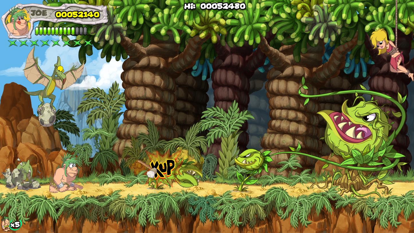 New Joe & Mac Caveman Ninja Playstation 5