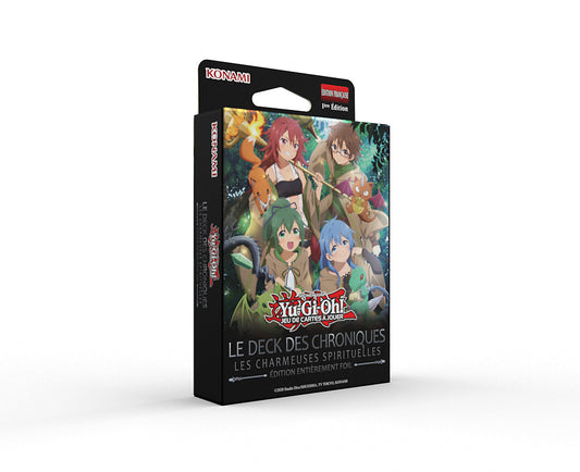 Yu-Gi-Oh! Deck de Structure LE DECK DES CHRONIQUES : Les Charmeuses Spirituelles - Édition entièrement Foil FR