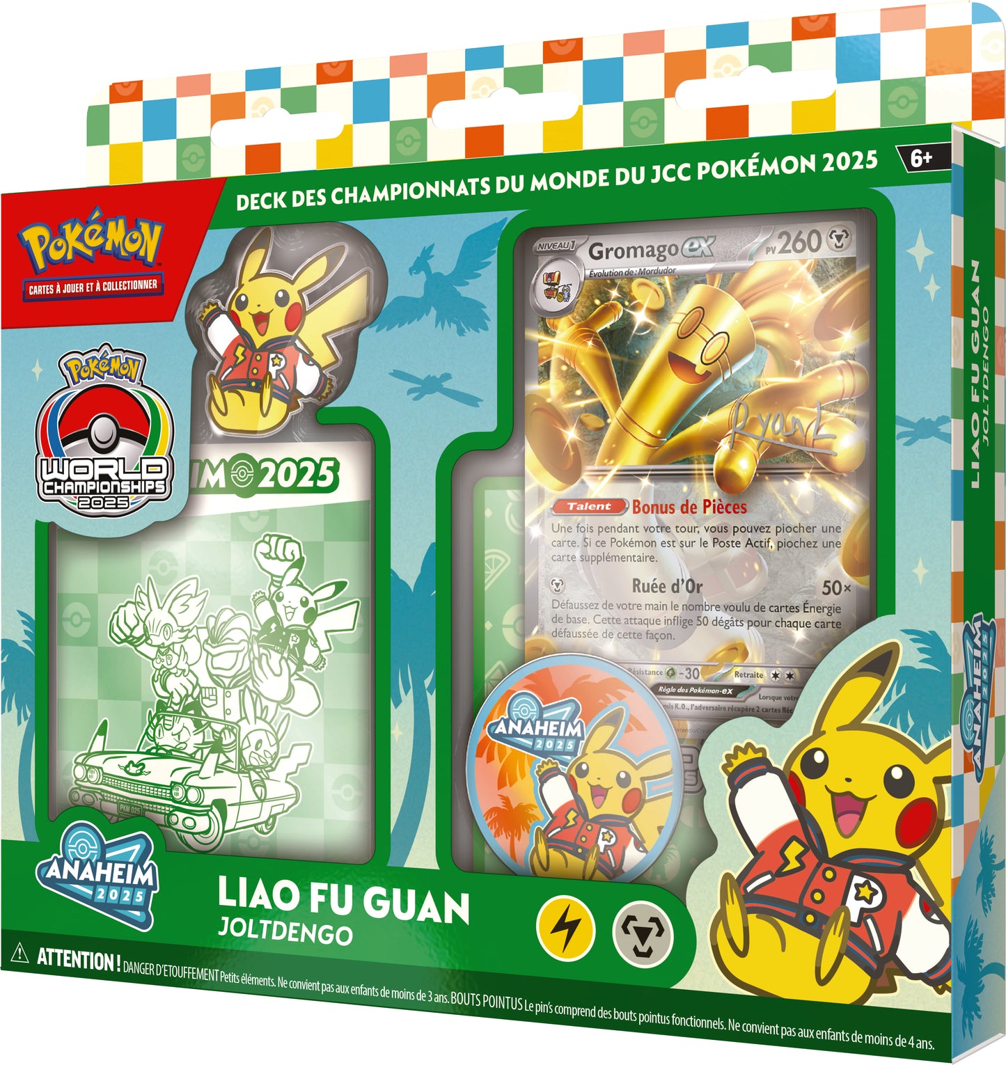 Pokémon JCC : Decks des Championnats du Monde 2025 - FR (1x deck aléatoire)