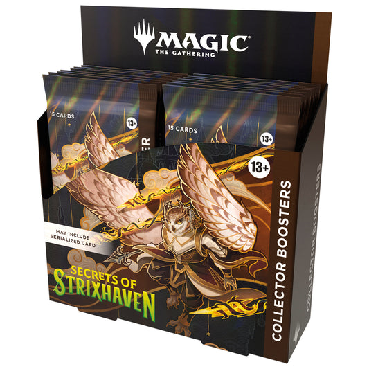 Magic: The Gathering Display de Boosters Collector Secrets of Strixhaven (12 Boosters) UK