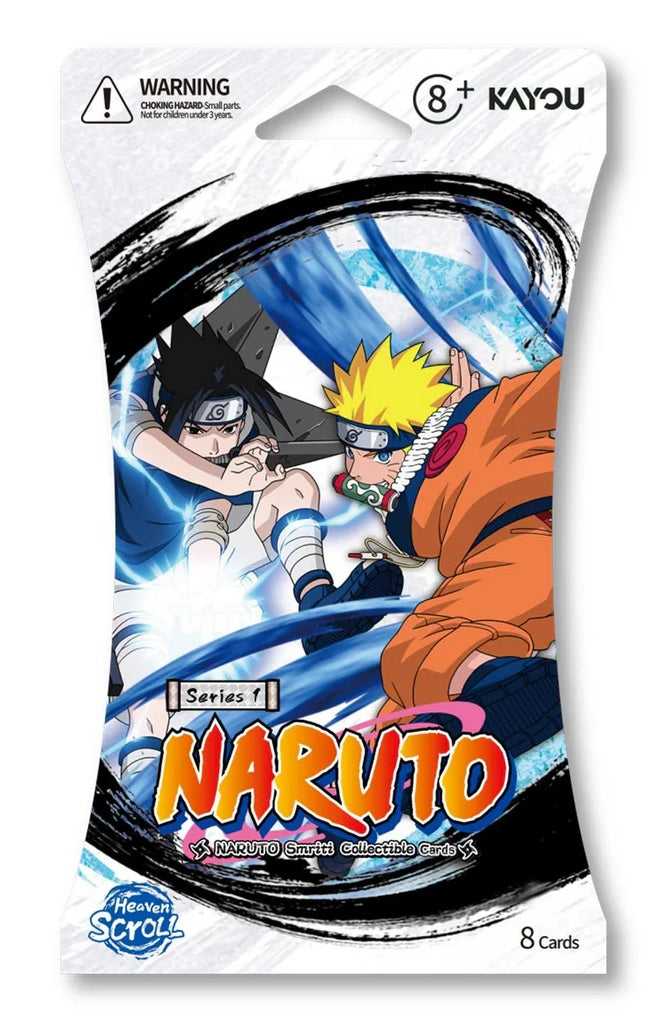 Naruto Smriti Collectible Cards Heaven Scroll 001A-EMEA : Display de 24 boosters cartonnés Premium - UK