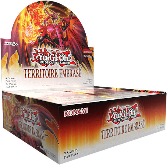 Yu-Gi-Oh! Display 24 Boosters Territoire Embrasé - FR