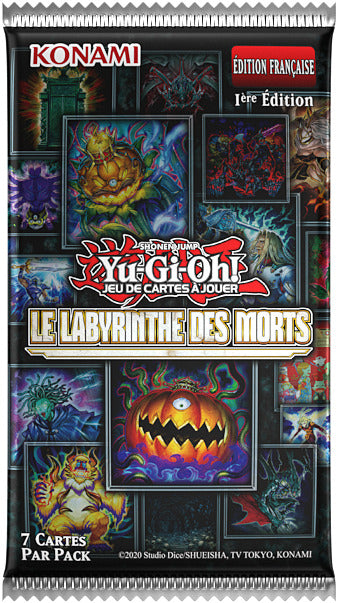 Yu-Gi-Oh! Pack de 3 Boosters Labyrinthe des Morts - FR