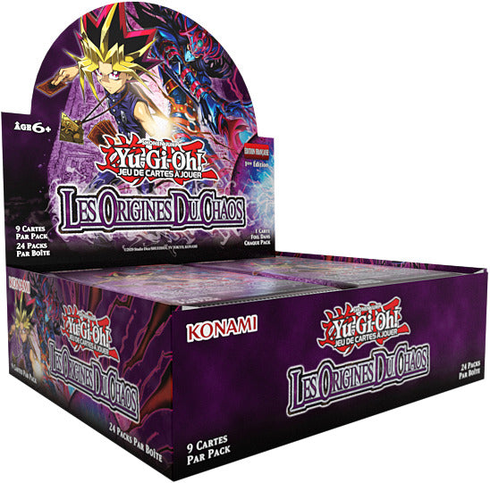 PRECOMMANDE - Yu-Gi-Oh! Display 24 Boosters Chaos Origins - FR