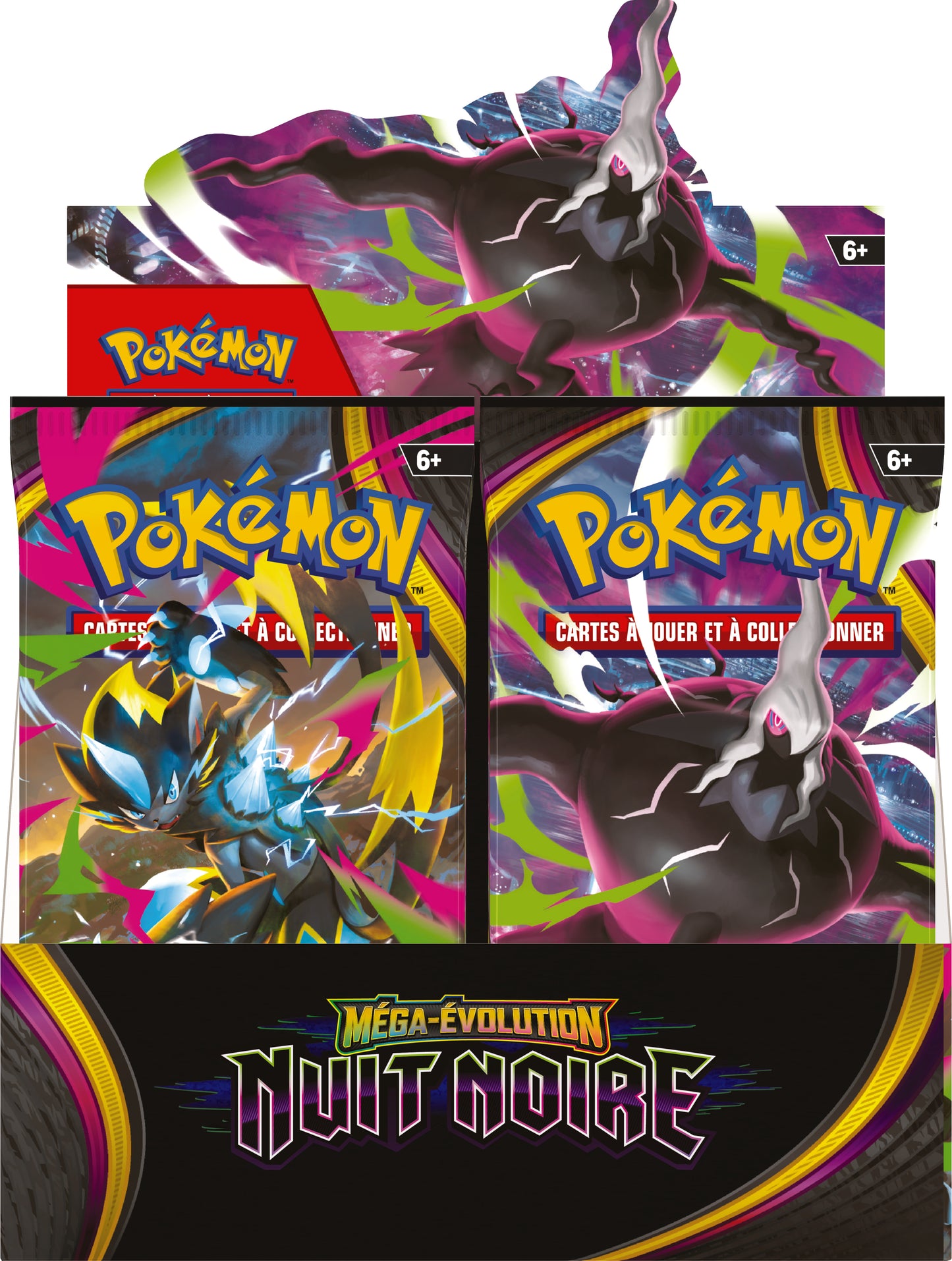 Pokémon JCC : Display x36 Booster ME05 Méga-Évolution Nuit Noire - FR