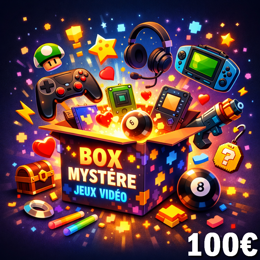 Box Mystère Jeux vidéo - 100€