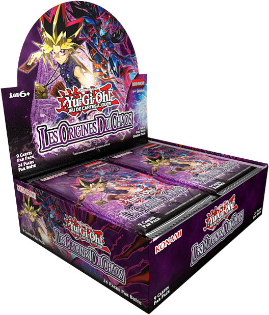 PRECOMMANDE - Yu-Gi-Oh! Display 24 Boosters Chaos Origins - FR