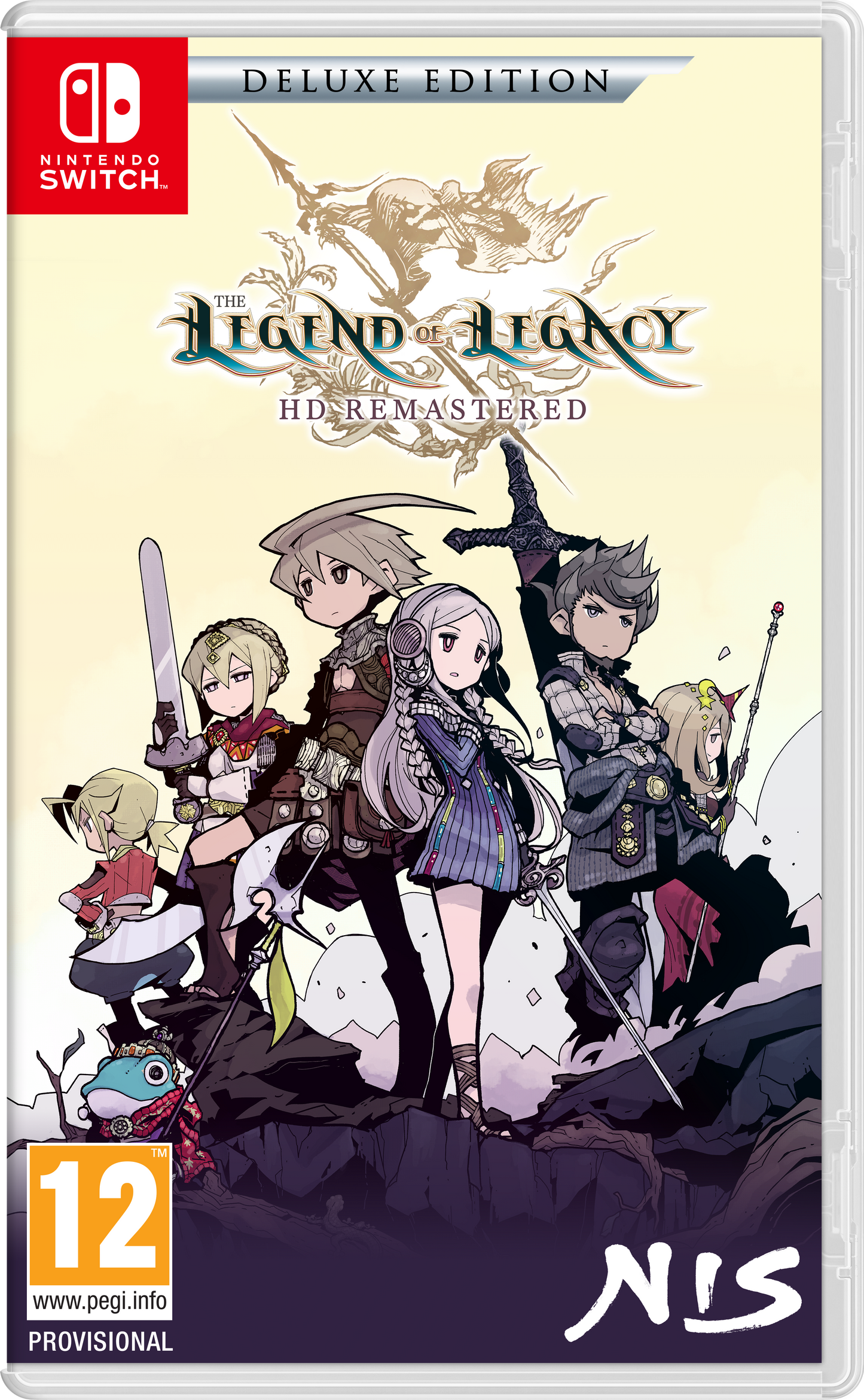 The Legend of Legacy HD Remastered Deluxe Edition Nintendo Switch