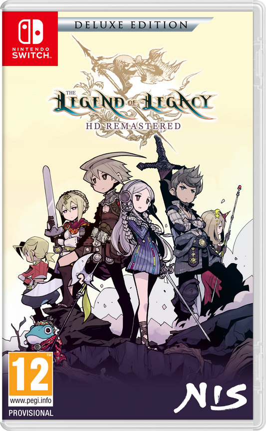 The Legend of Legacy HD Remastered Deluxe Edition Nintendo Switch