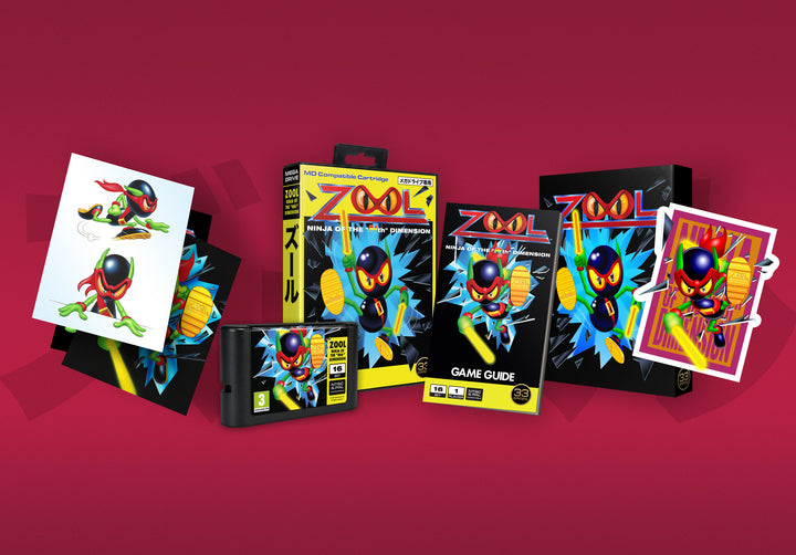 Zool Ninja of The "Nth" Dimension - Premium Collector's Edition - Sega Mega Drive