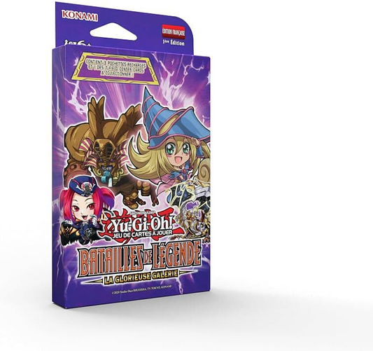 Yu-Gi-Oh! Pack de 3 Boosters Batailles de Légende : La Glorieuse Galerie - FR