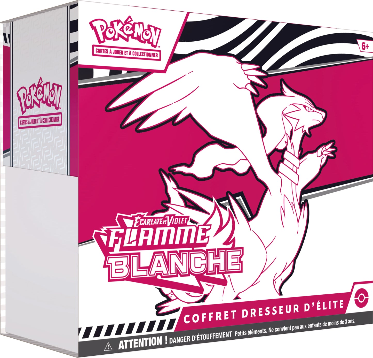 Pokémon JCC : Coffret Dresseur d'Élite Écarlate et Violet - EV 10.5 Flamme Blanche - FR