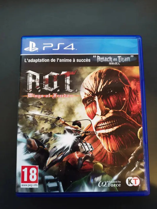 Attack on Titan Wings of Freedom Playstation 4