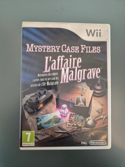 Mystery Case Files L'Affaire Malgrave Wii PAL FR - Occasion