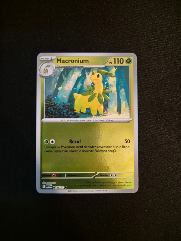 Carte Pokémon Macronium Holo Reverse 009/132 ME01 Méga-Évolution