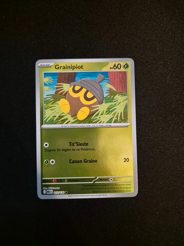 Carte Pokémon Grainipiot Holo Reverse 014/132 ME01 Méga-Évolution