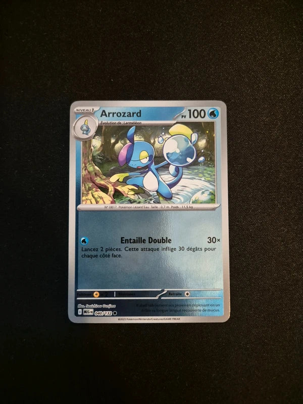 Carte Pokémon Arrozard Holo Reverse 040/132 ME01 Méga-Évolution