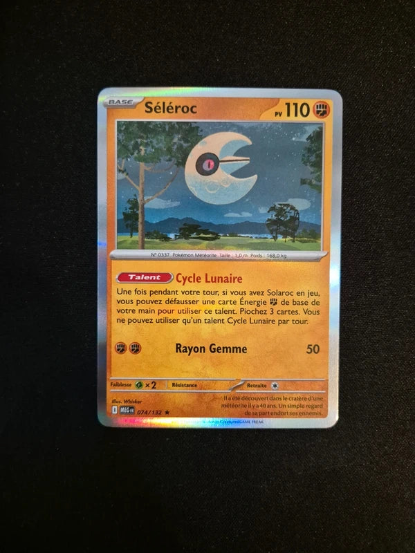 Carte Pokémon Séléroc Holo 074/132 ME01 Méga-Évolution