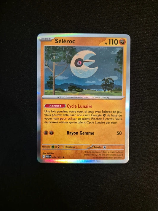 Carte Pokémon Séléroc Holo 074/132 ME01 Méga-Évolution
