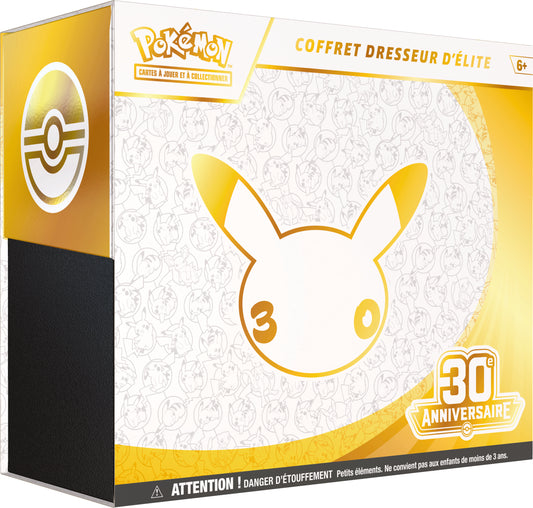 Pokémon JCC : ETB Coffret Dresseur d'Élite 30 ans - FR