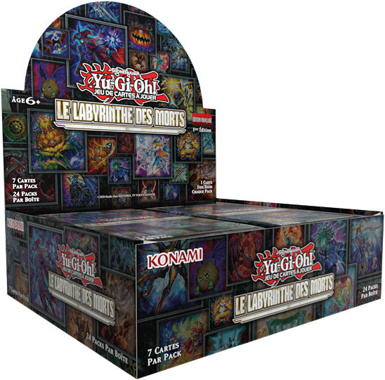 Yu-Gi-Oh!  Display de 24 Boosters Le Labyrinthe des Morts - FR