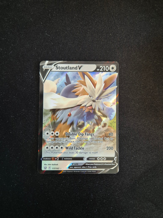 Carte Pokémon Stoutland V 117/163 EB05