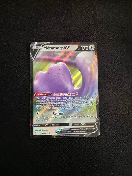 Carte Pokémon Métamorph V 050/072 EB4.5 Destinées Radieuses