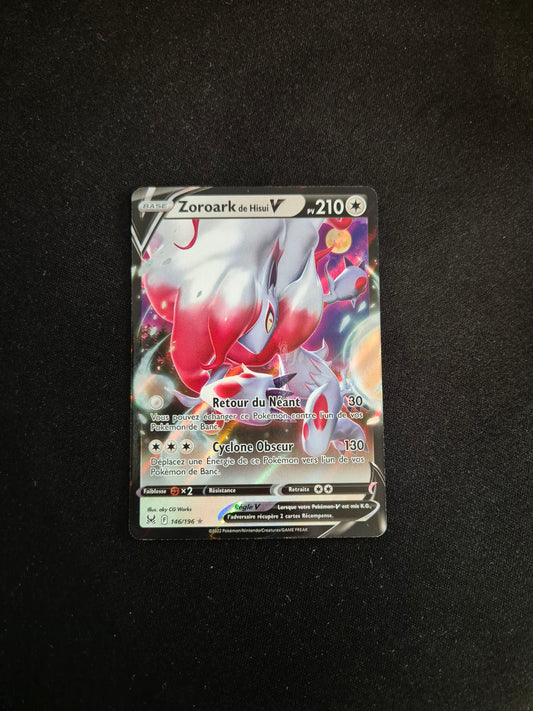 Carte Pokémon Zoroark V 146/196 Origine Perdue
