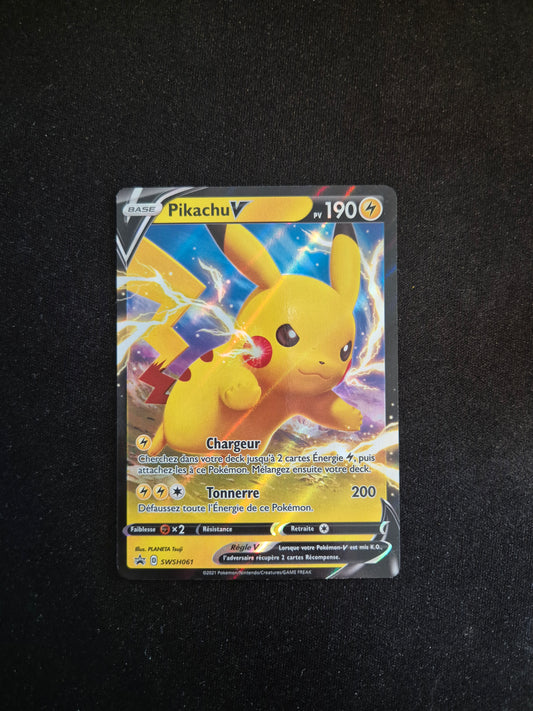 Carte Pokémon Pikachu V SWSH061 Promo