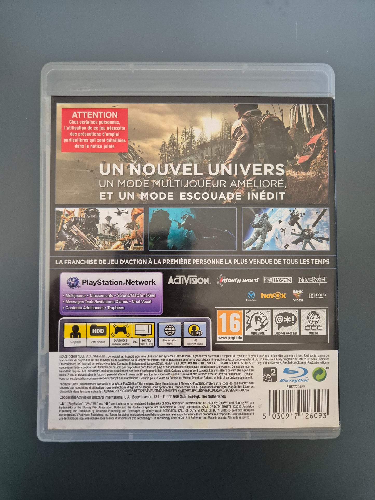 Call of Duty Ghosts Playstation 3 (PS3) - Occasion