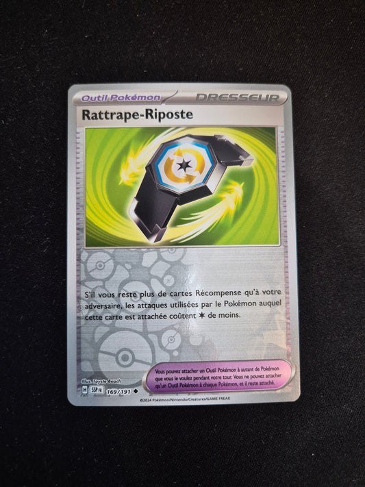 Carte Pokémon Rattrape-Riposte Reverse 169/191 EV08 Étincelles Déferlantes