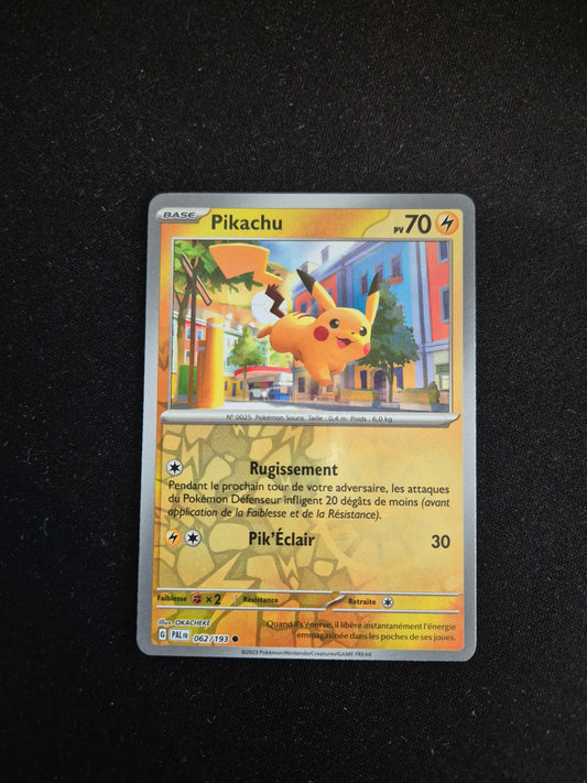 Carte Pokémon Pikachu Reverse 062/191 EV02 Évolutions à Paldea