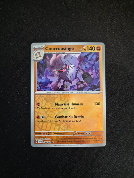 Carte Pokémon Courrousinge Reverse 100/191 EV08 Étincelles Déferlantes