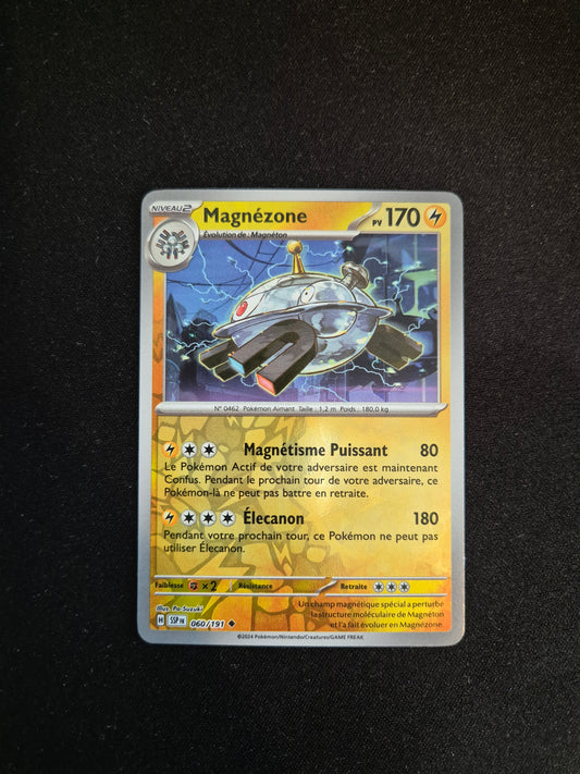 Carte Pokémon Magnézone Reverse 060/191 EV08 Étincelles Déferlantes